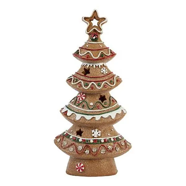 Winter Lane LED Gingerbread Tree