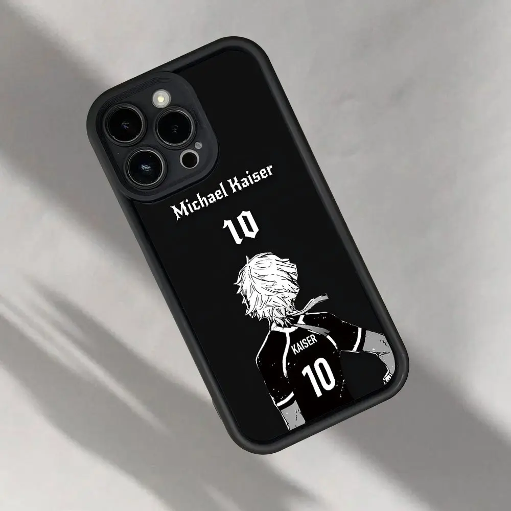 Anime M-Michael K-Kaiser phone case Compatible with iPhone 17/16/15/14/13/12/11/Pro/ProMax/Plus/17Air/Xsmax/16E, for Samsung S25/S24/S23/S22/Plus/Ultra/24FE, Anti Fall Soft TPU Back Cover, Shockproof Cover, Excellent Gift Choice for Christmas And Birthday