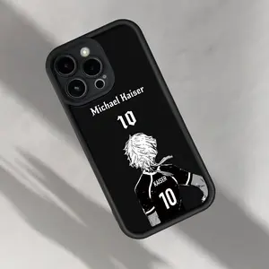 Anime M-Michael K-Kaiser phone case Compatible with iPhone 17/16/15/14/13/12/11/Pro/ProMax/Plus/17Air/Xsmax/16E, for Samsung S25/S24/S23/S22/Plus/Ultra/24FE, Anti Fall Soft TPU Back Cover, Shockproof Cover, Excellent Gift Choice for Christmas And Birthday