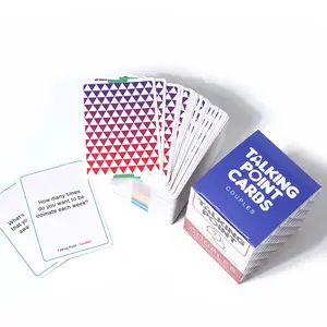 Talking Point Couples Conversation Cards 200 Prompt Deck Conversation Prompts for Meaningful Communication Fun Relationship Building Game for Partners Date Nights and Quality Time