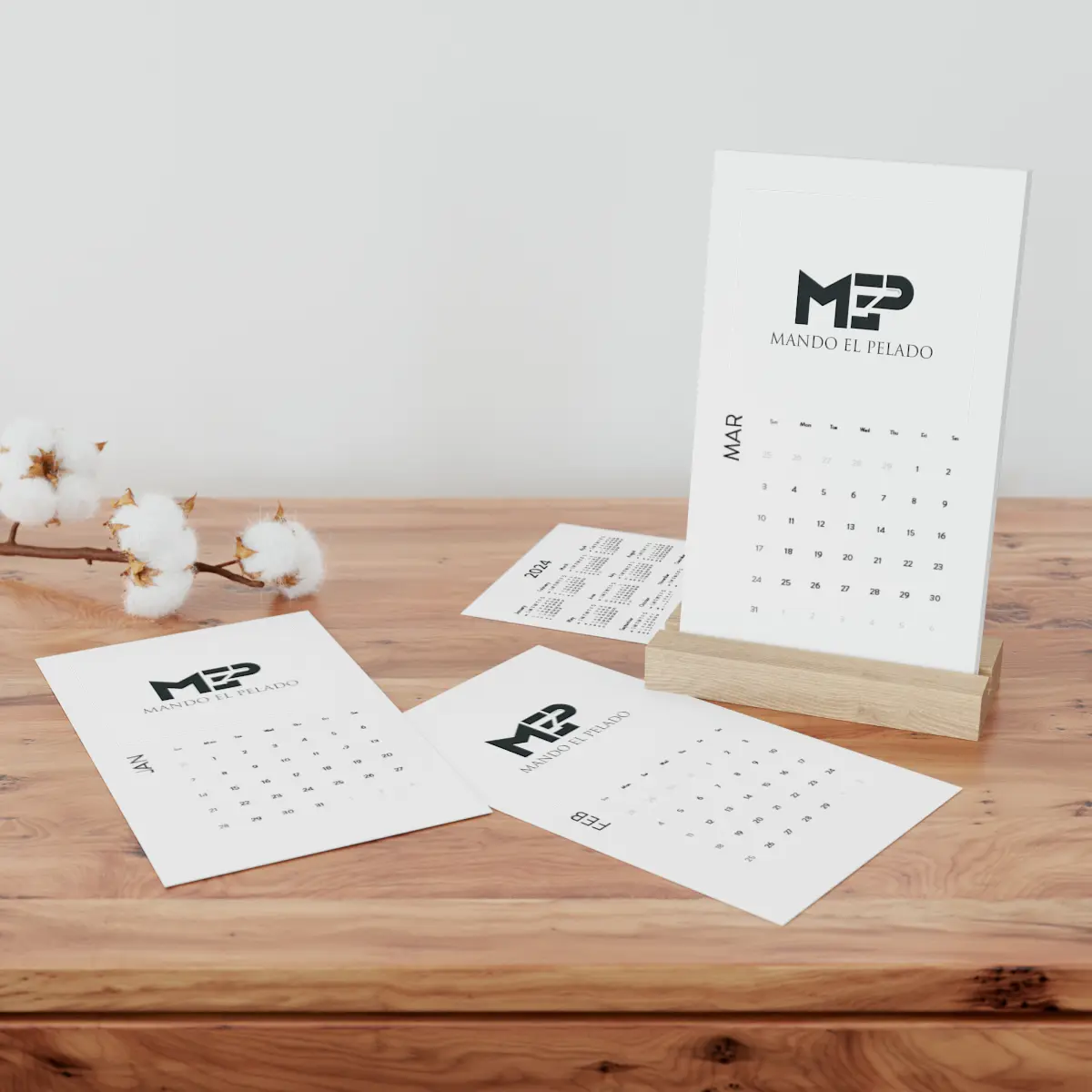 Vertical Desk Calendar (2023)