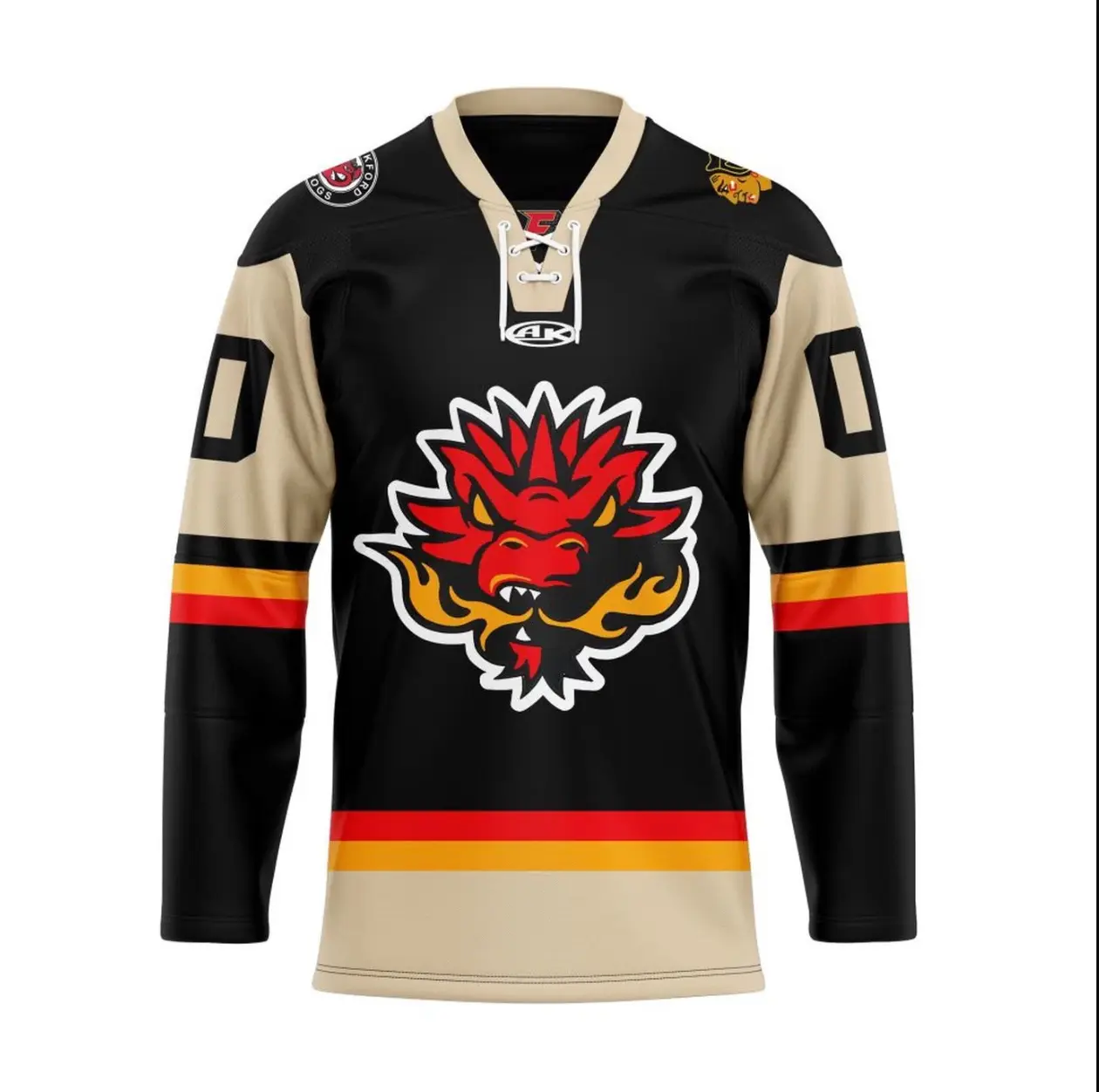 Personalized Indy Fuel 2025–26 Black Lace Hockey Shirt, Men's Fan Gear Xmas Gift