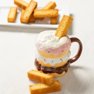 Vanilla Cake Sticks Dessert