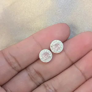 925 Halo Stud Earrings | Handmade in Taxco Mexico