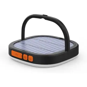 LED Camping Lantern, Solar Lanterns, 5000mAh Rechargeable Light 2000 Lumens 5 Light Modes, IP65  with USB  - Lanterns for Power outages Hurricane, Hiking, Fish, , and