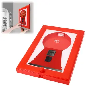 Decorative hanging candy photo frame, hanging candy dispenser, photo frame candy machine for candy, nuts, dog and cat treats, can be hung on the wall, placed on the table, can be used as birthday and Christmas gifts