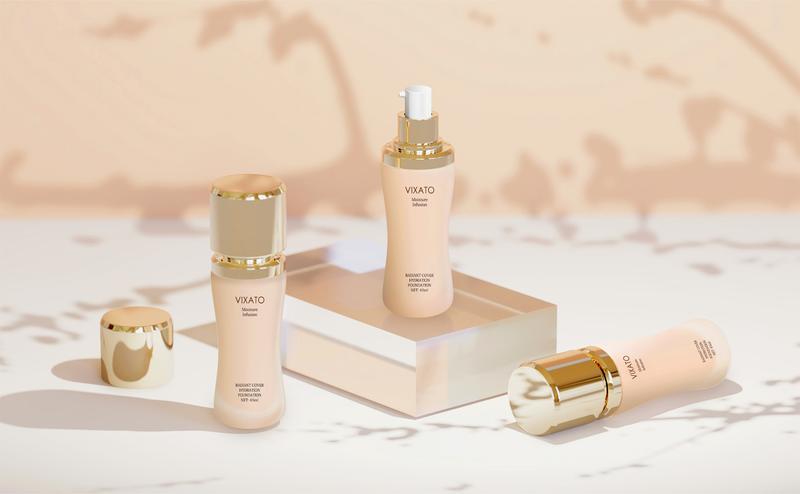 VIXATO Foundation Concealer, Perfect look for most skin, water balance liquid foundation,  Hydrating Makeup, light/neutral/dark