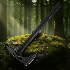 Multi-Functional Outdoor Axe,with Protective Sheath,Camping Tool,Camping Gear,Outdoor Cooking,Wood Splitting