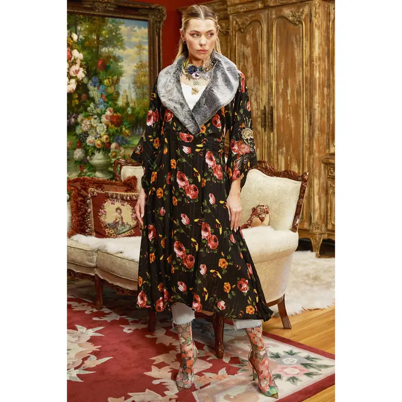 Charlene Princess Of Monaco Kimono Dress