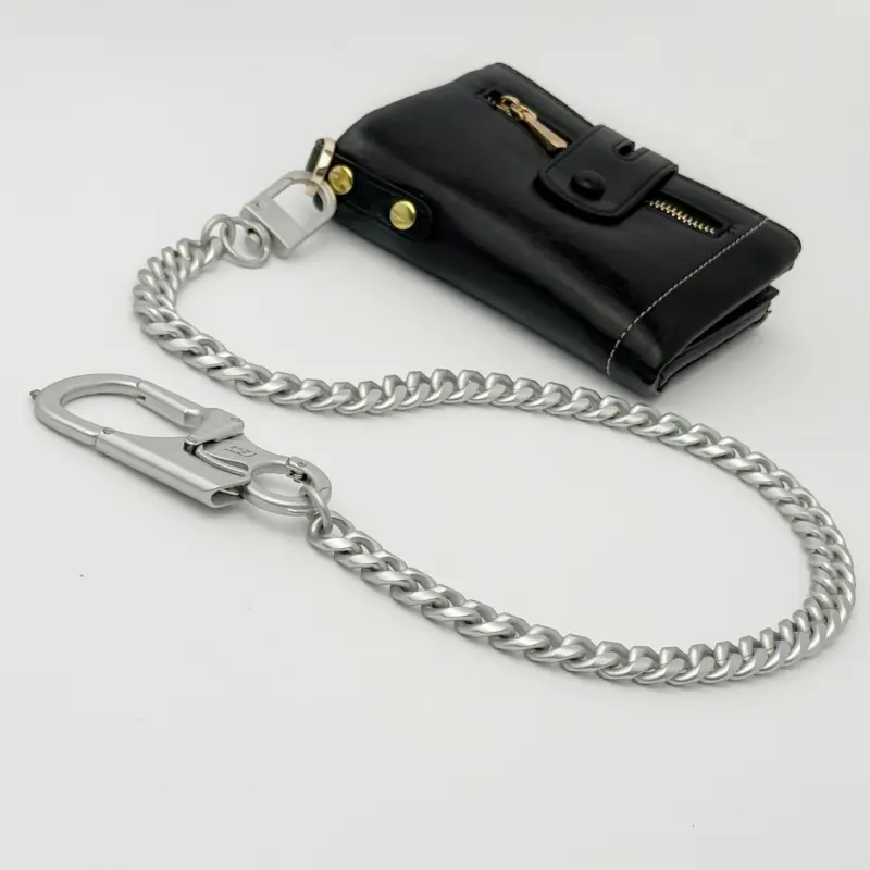 Sporty Zinc Alloy Keychain with an Extendable Chain and Tungsten Cone Head - Rectangular Metal Design for Casual Outdoor Camping and Hiking, Hiking Accessories, Buckle Closure, Tungsten Tip, Daily, Plain, 2025 Upgraded Fashion, Key Ring