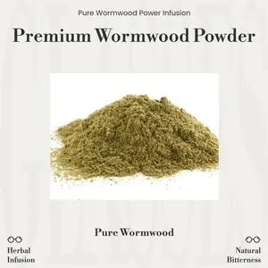Wormwood Powder Premium Herbal Tea Botanical Artemisia absinthium