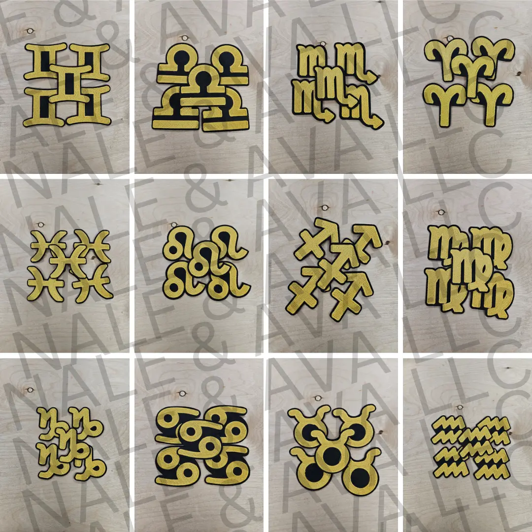 Zodiac Hat Patch (1 Patch)