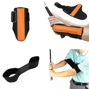 Golf Swing Training Kit, Wrist Stabilizer & Arm Support Band for Better Swing Posture Accuracy and Power, Men Women Golf Training Gear