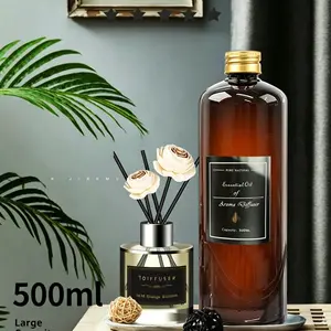 500ML Intercontinental Hotel Diffuser Essential Oil, Scented Fragrance Oil, Home Perfume Aromatherapy Machine, Liquid Fragrance Spray, Car Air Freshener