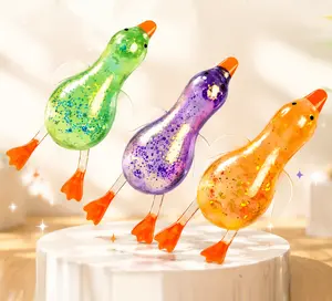 Squishy Glitter Ducks Satisfying Stress Relief & Collectible Toy