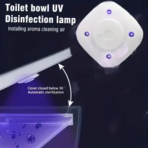 The toilet disinfection lamp is easy to operate and install. It safeguards the health of your family and thoroughly purifies the toilet.
