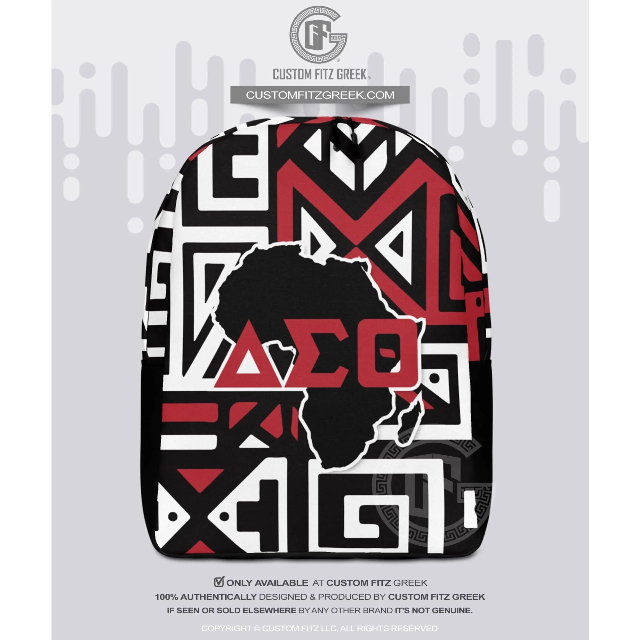 African Pride – Delta Sigma Theta - Minimalist Backpack
