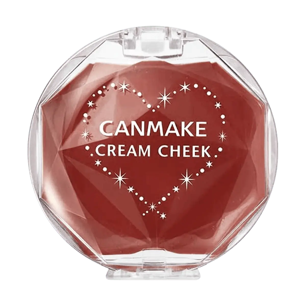 CANMAKE Creamy Touch Rouge #16 Vintage Brick Red - Japanese Cream Blush for Natural Dewy Cheeks, Air-Soft Mousse Texture, Award-Winning @COSME