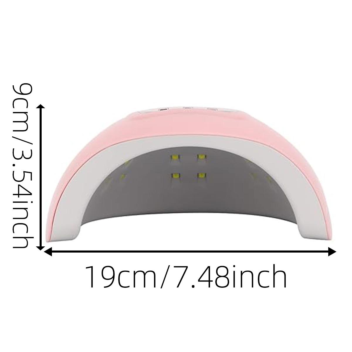 Intelligent UV LED Nail Lamp - 54W Dual Light Source, for Fast and Efficient Nail Curing