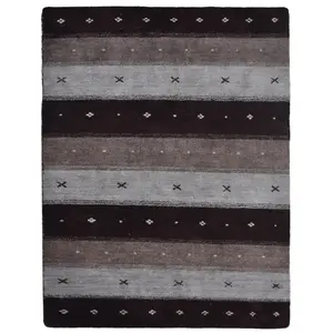 Jarr Hand Knotted Silk & Wool Rug