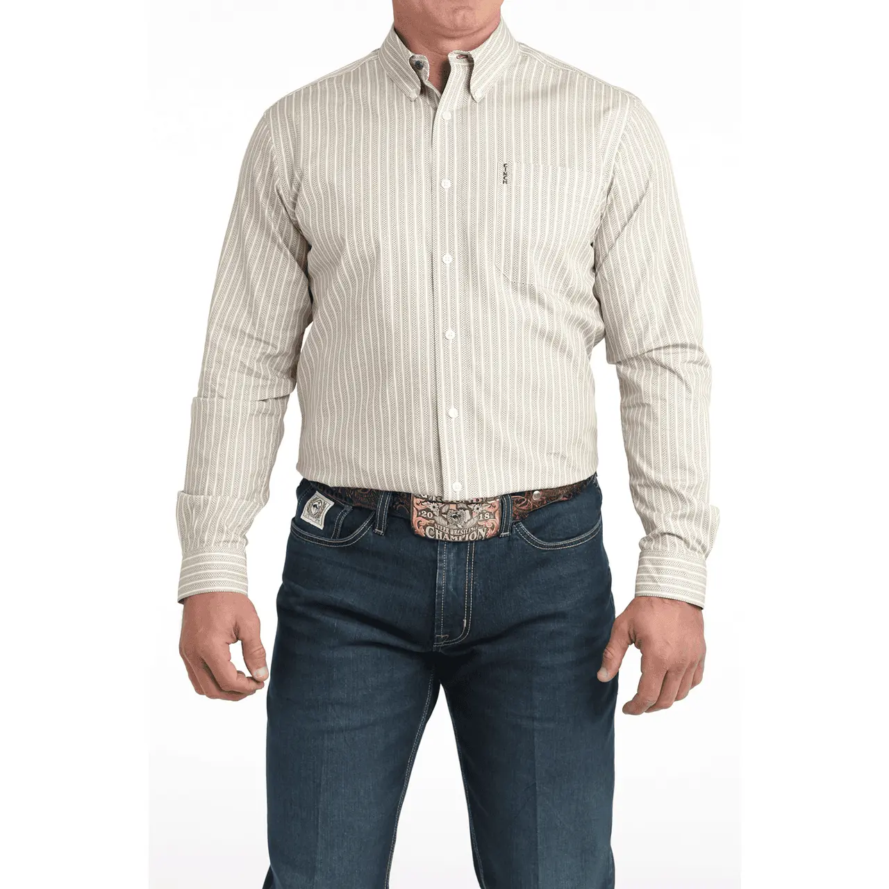 CINCH MENS MODERN FIT SLIGHTLY NARROWED BODY SAME CINCH SLEEVE LENGTH MTW1347148