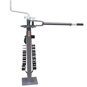 Floor-Type Compact Metal Bender, Solid Construction, Portable Metal Bender with 14 dies UBM-30