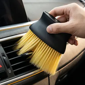 Car Tire Rim Brush Wheel Hub Cleaning Brushes Car Wheels Detailing Cleaning Accessories Car Detailing Tools Black White Tire Car Washing Tool Car Cleaning Supplies