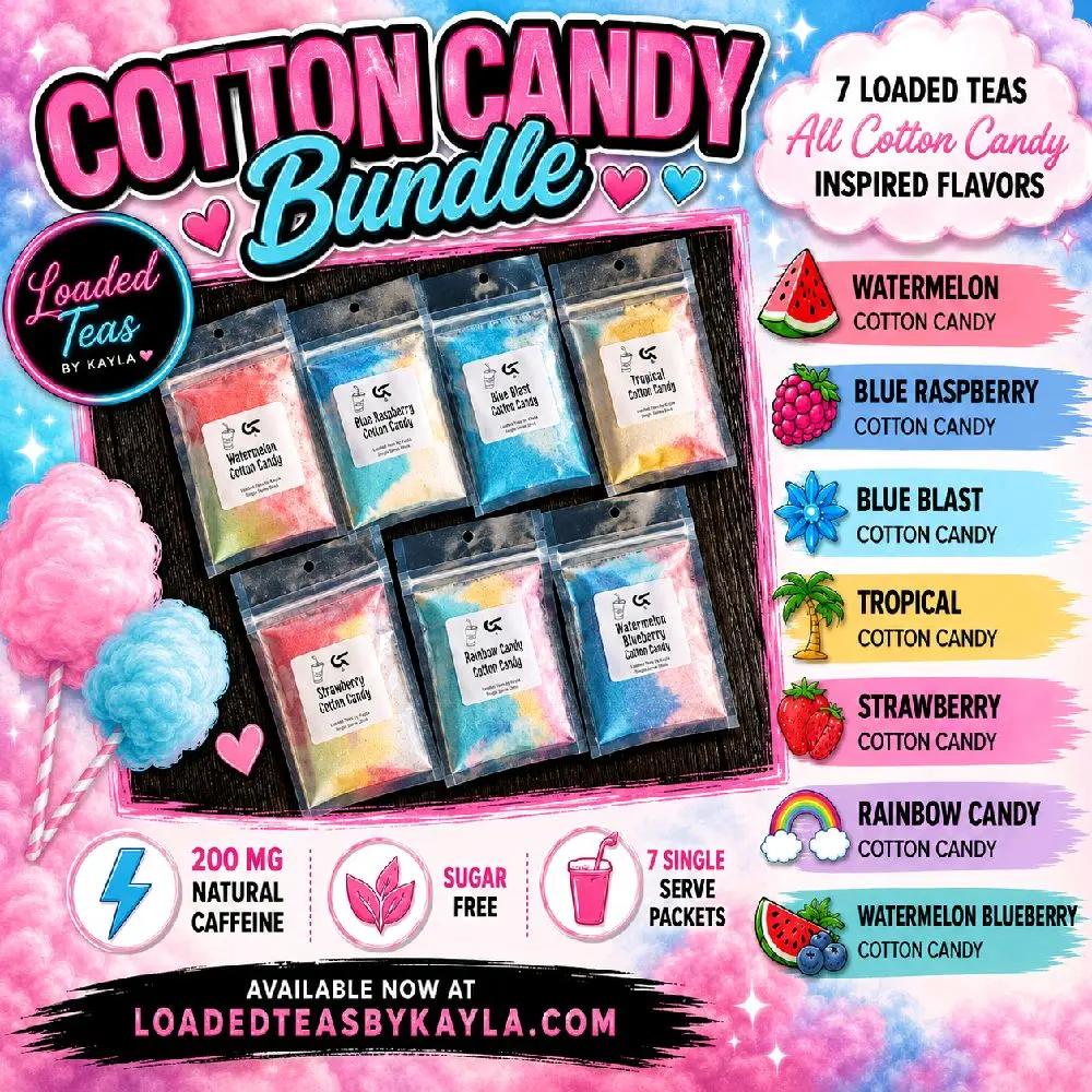 Cotton Candy Loaded Tea Bundle 7 LT Cotton Candy Loaded Tea Bundle 7 LT