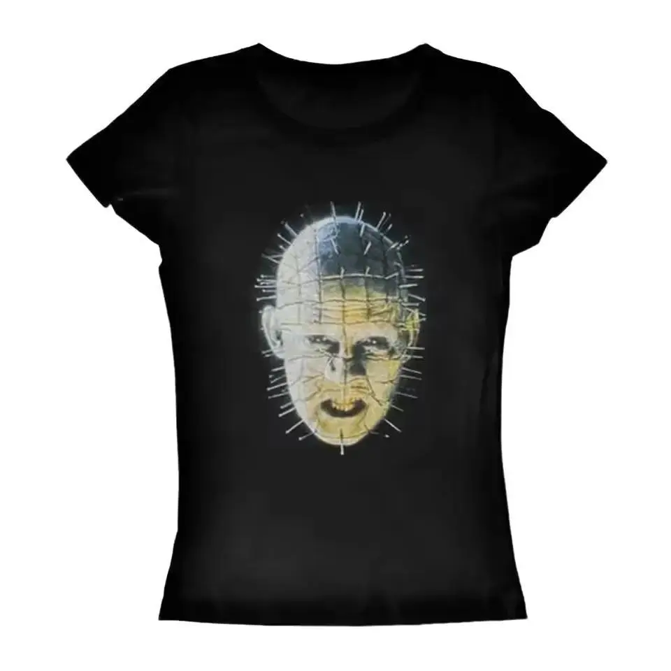 Gothic Y2k Style Baby Tee, Aesthetic Print Baby Tees, Streetwear, Graphic Emo Girls, Vintage Slim 2000s, Women Goth Graphic Tee, Downtown Girl Baby Tee, Gift For Her, Outfits