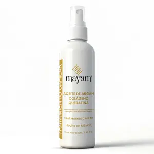 Mayam Beauty Leave-in Conditioner Hair Treatment 250ml Argan Oil Collagen Keratin Detangles Heat Protectant Repairs Hair Natural Haircare Smoothing UV Protection