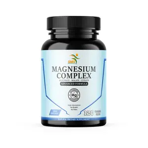 Magnesium Complex 470mg with Citrate, Malate, Glycinate 120 Capsules