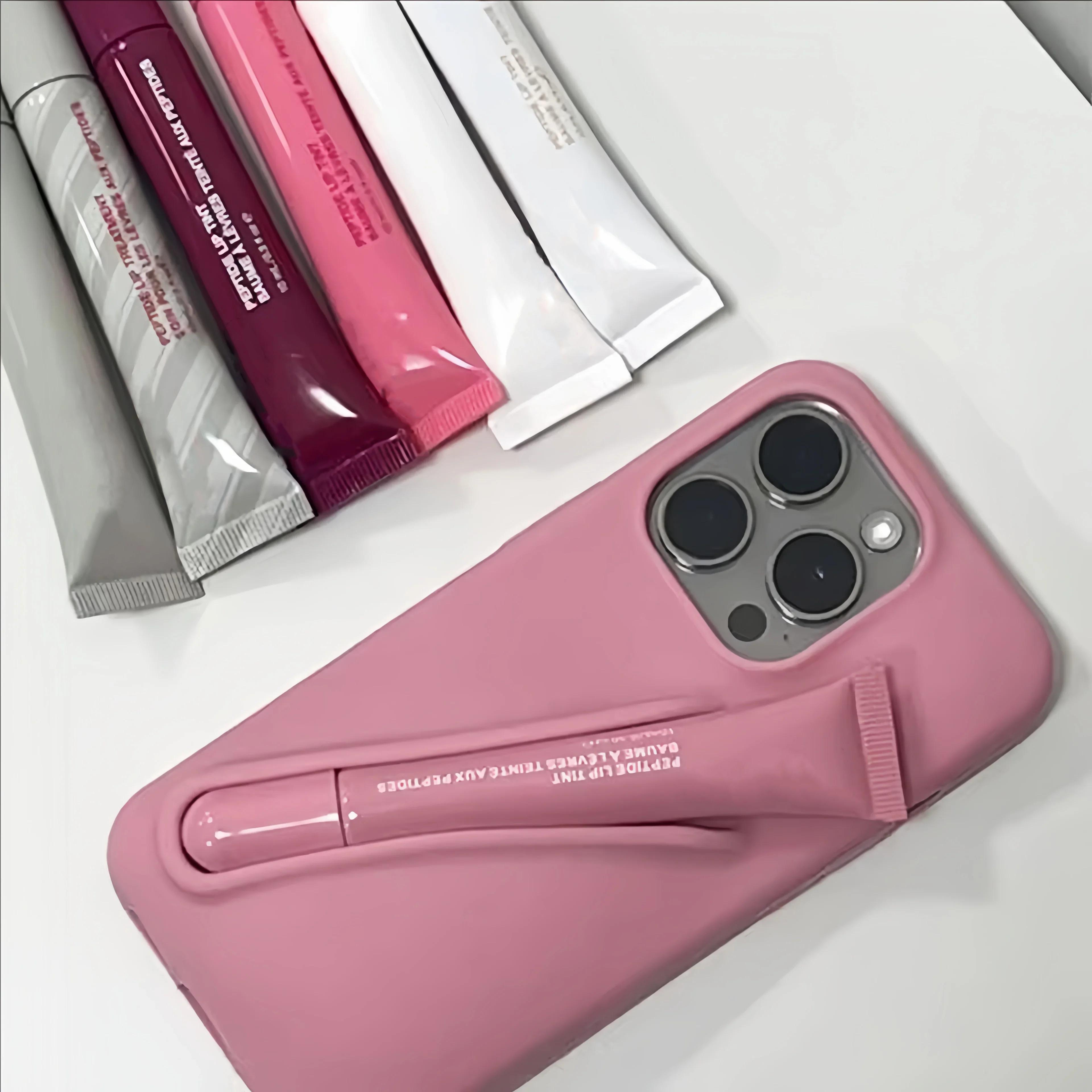 Hailey Rhode Phone Case Compatible with iPhone 17/16/15/14/13/12 Pro/Pro Max/Plus – Fashion Aesthetic Cover with Gift Lip Gloss Included