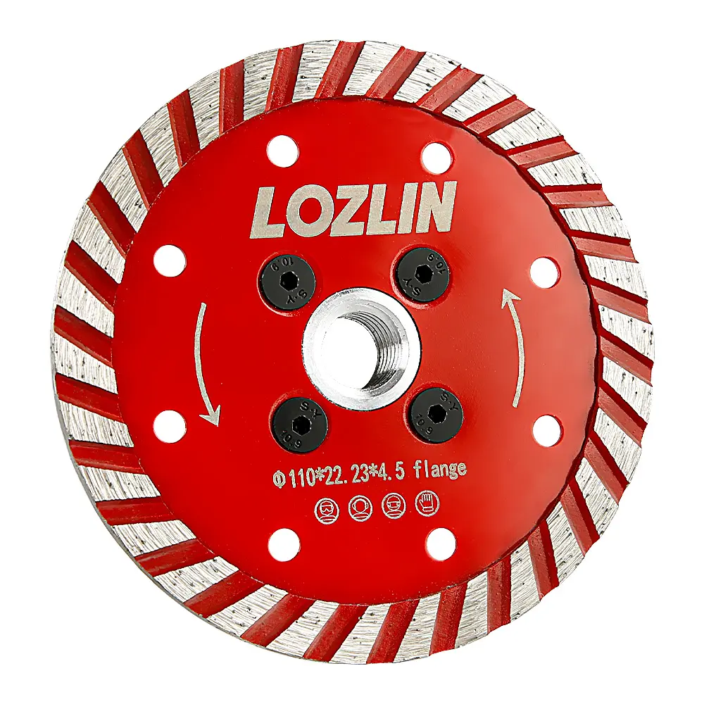 110MM Diamond Blade -Cutting/Chamfering/GrindingDisc for Granite, Marble, Stone - Angle Grinder Saw Blade forMasonry & Construction Work 5/8-11 fathersdaygift Abrasive Tool Power Tool Accessory