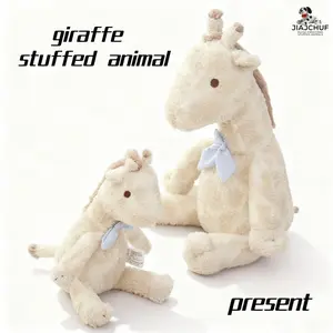 Cute Plush Giraffe Toy, Soft Stuffed Animal Doll, Perfect Gift for Kids & Toddlers, Adorable Giraffe Shape Design