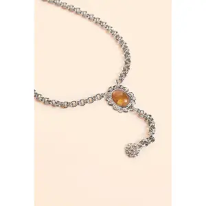 Lynn Brown Lariat Necklace FINAL SALE