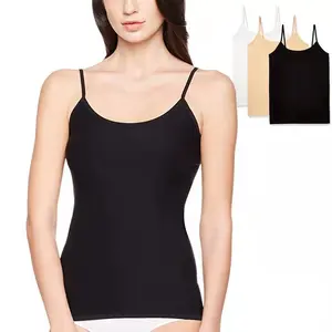 Women's Seamless Tummy Control Camisole Top, Slimming Body Shaper Tank for Everyday Layering & Spring Outfits