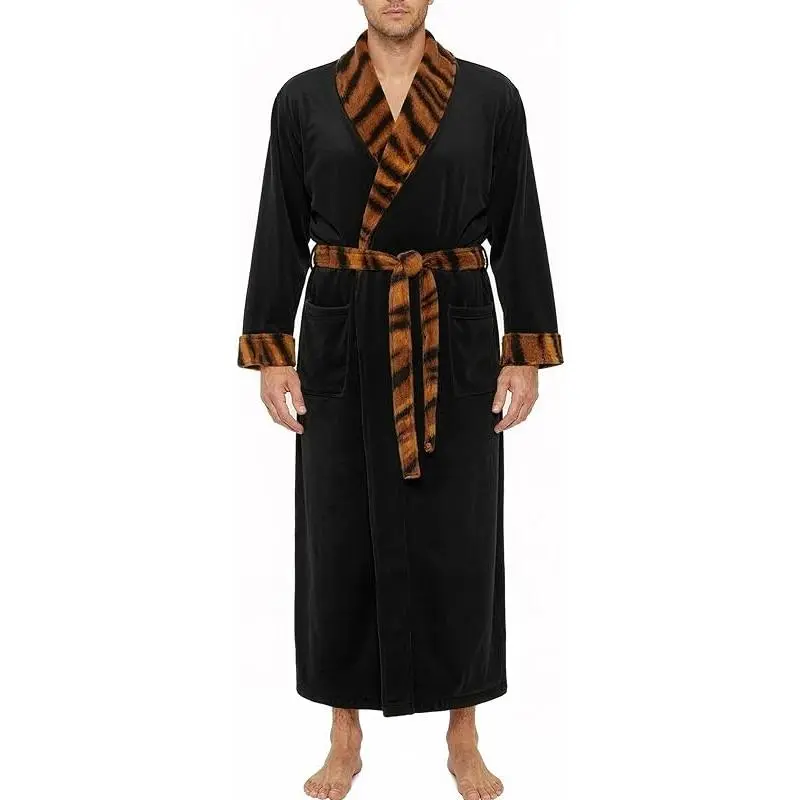 Black With Leopard Print