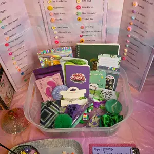 Lifestyle Mini Flower scoop - Gift set -lifestyle, self-care and stationery items