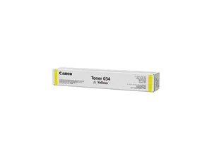 CANON USA 9451B001 CANON CARTRIDGE 034 YELLOW TONER - FOR IMAGECLASS MF820CDN AND MF810CDN - FULL Y