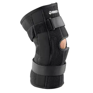 Breg Economy Hinged Knee Brace - Airmesh Pull-On Sleeve for Athletes | Sports Knee Support L1810/L1812