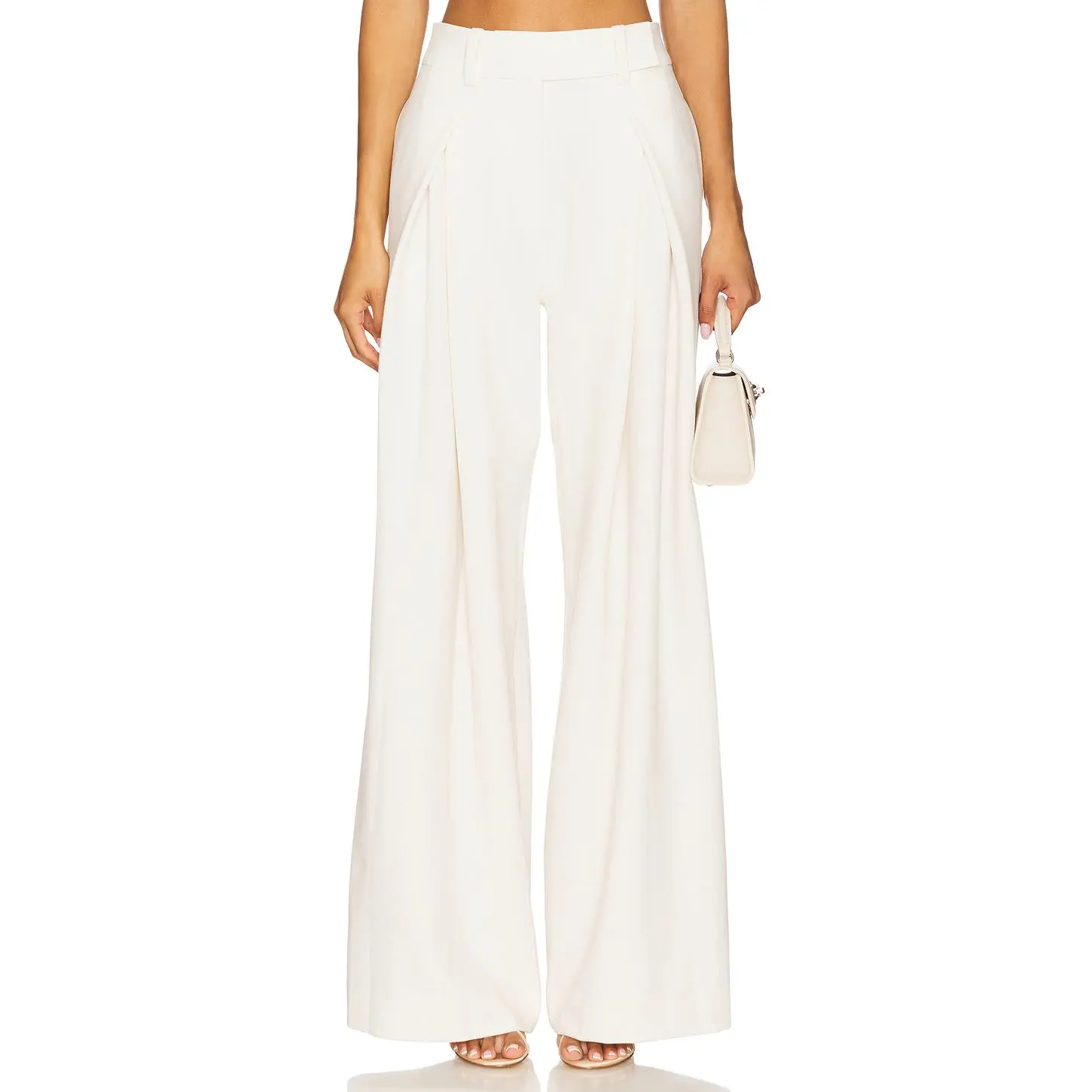Favorite Daughter Pleats For Days Pant in Ivory
