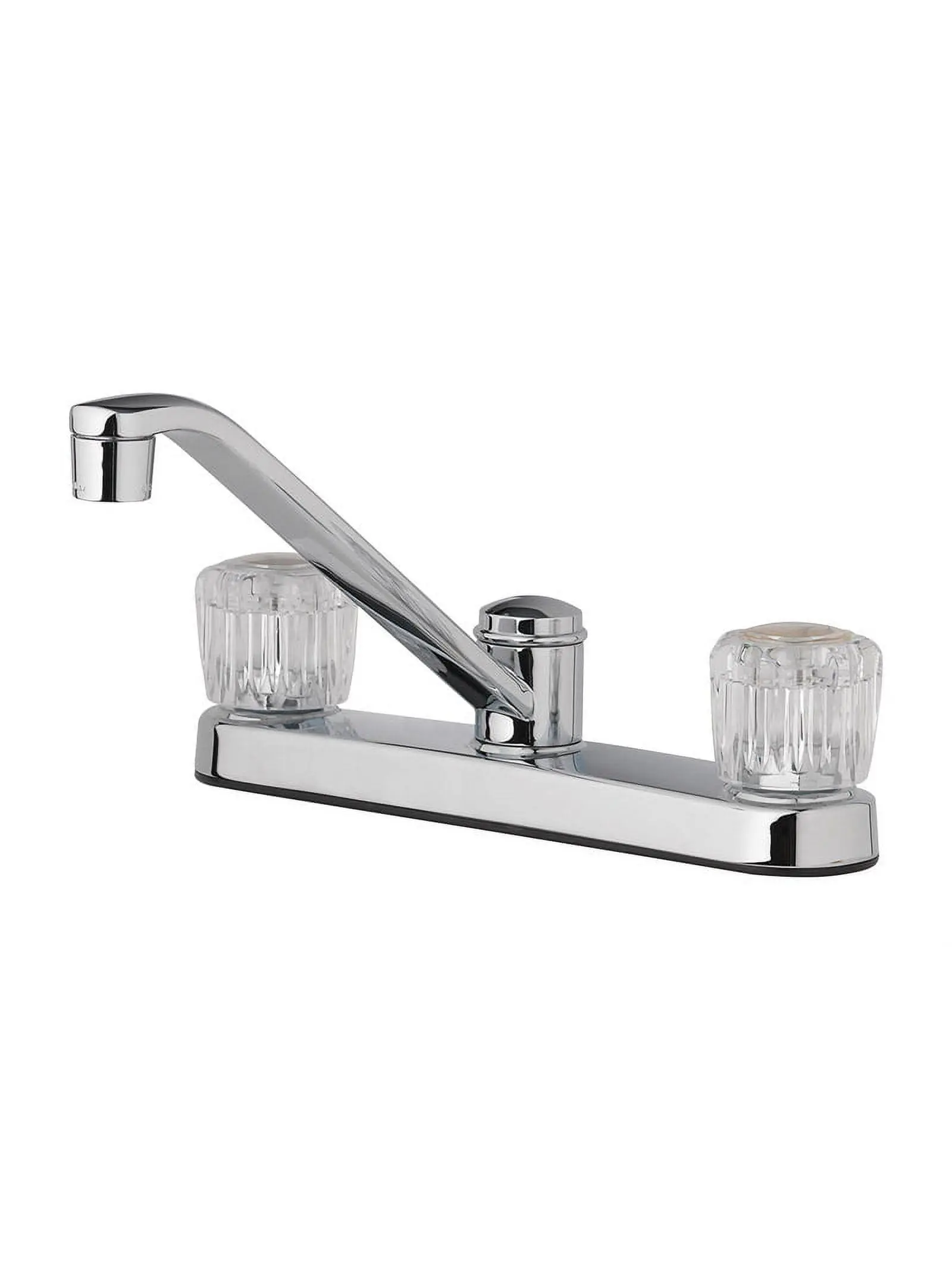 Essentials Two Handle Chrome Kitchen Faucet