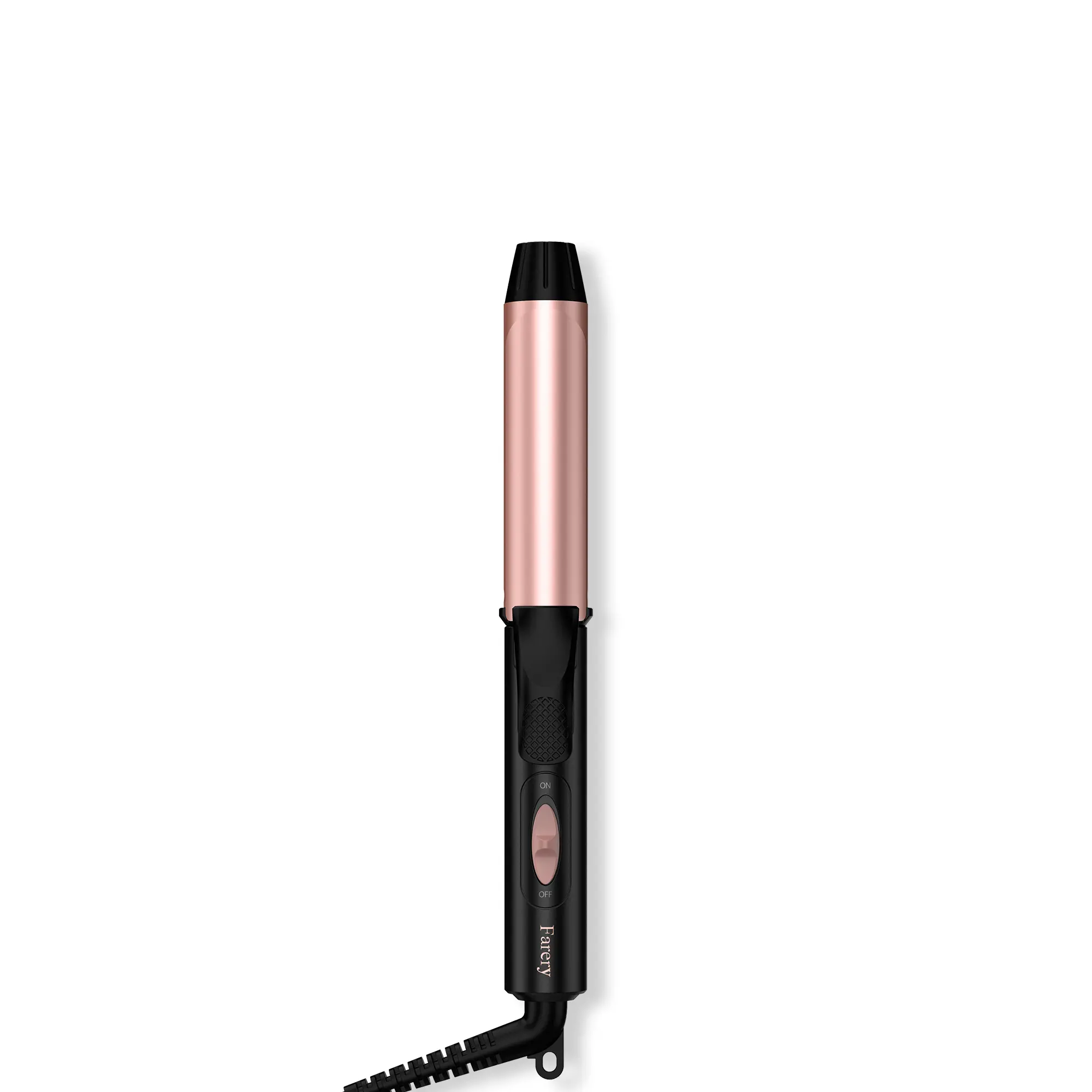 Farery 1-Inch Mini Hair Curler - Travel-Size, Dual Voltage, Lightweight, Compact, Portable Curler with Ceramic Technology and Storage Bag