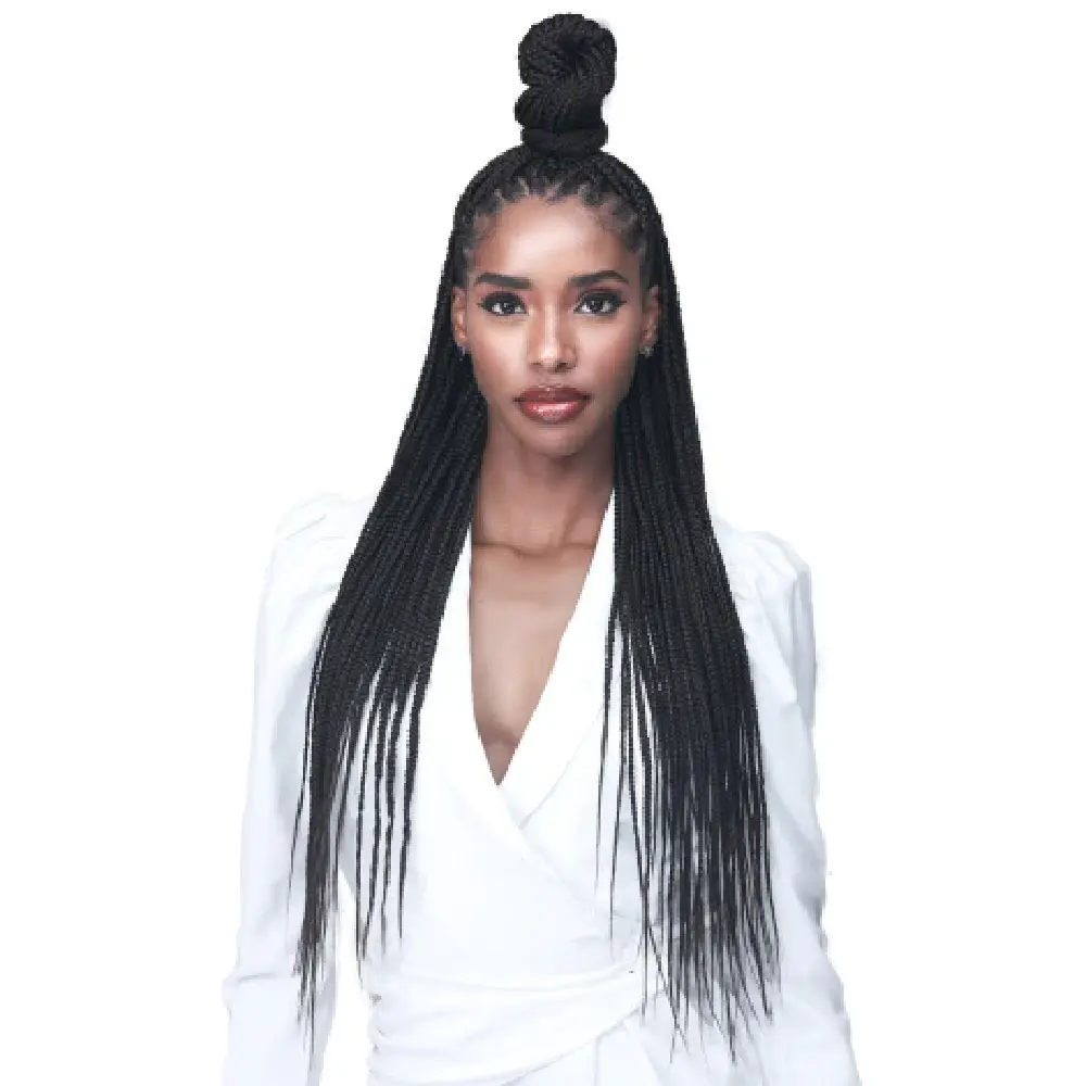 Pre-Stretched Braiding Hair, 3X Pack 54 Inch Kanekalon Fiber Extensions in Natural & Ombre Colors, Extra Soft for Knotless Styles, Easy to Separate, Braids Hairstyles, 54 Inches, Easy To Separate And Grip, Colorful Hues, 54" Length