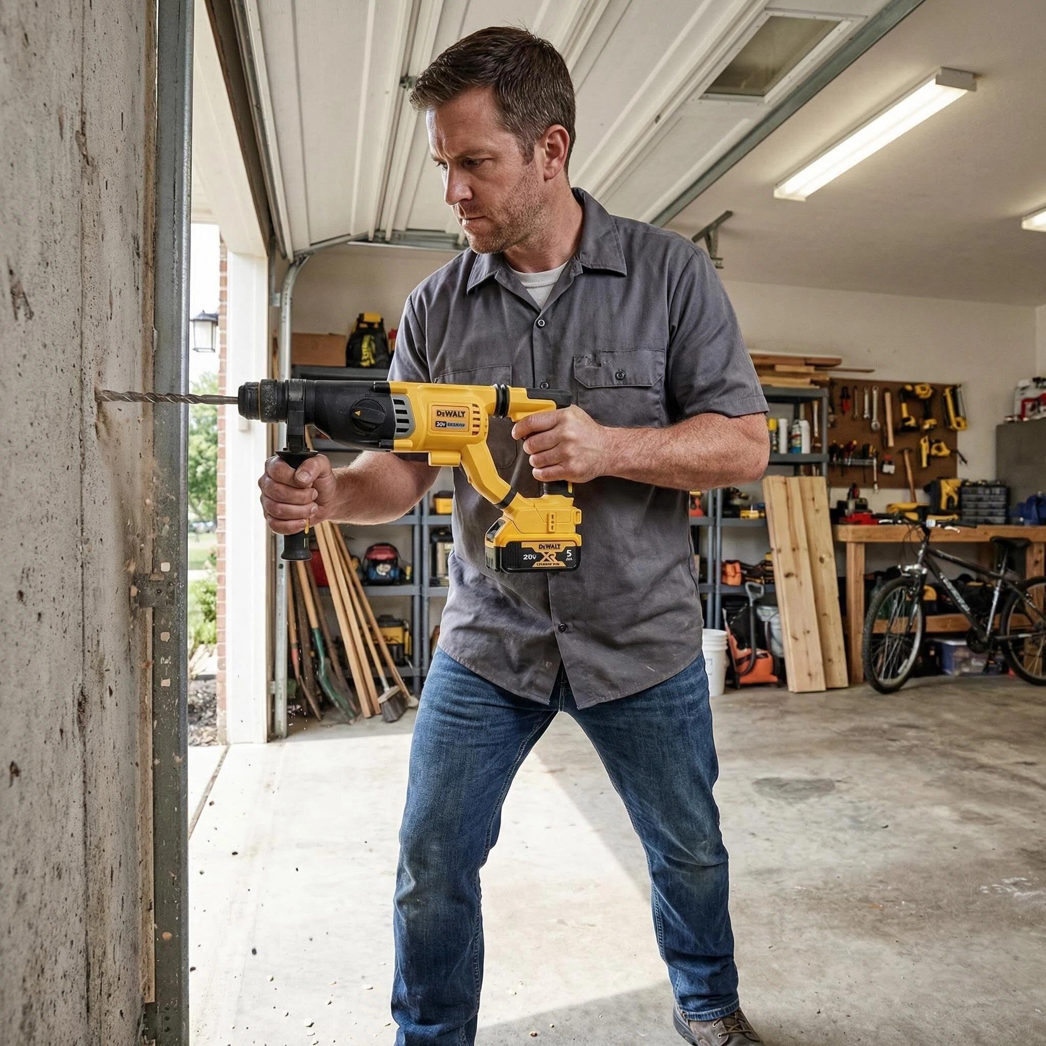 DEWALT DCH263 Rotary Hammer 20V Brushless 3.0J diy task