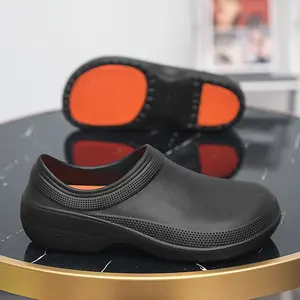 Non-Slip Chef Shoes for Women, Durable Lightweight Kitchen and Nurse Surgical Shoes, EVA Material, All-Season - Available in Solid Colors