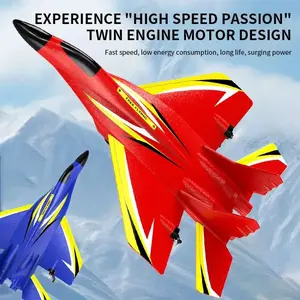 Remote Control Airplane Toy, Foam Airplane Toy with Remote Control, Outdoor Airplane Model Toy for Teenager & Adults, Birthday Gift, Remote Control Aircraft