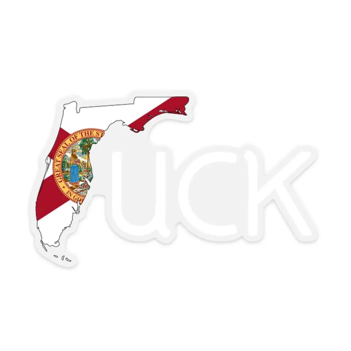UCK Clear Sticker