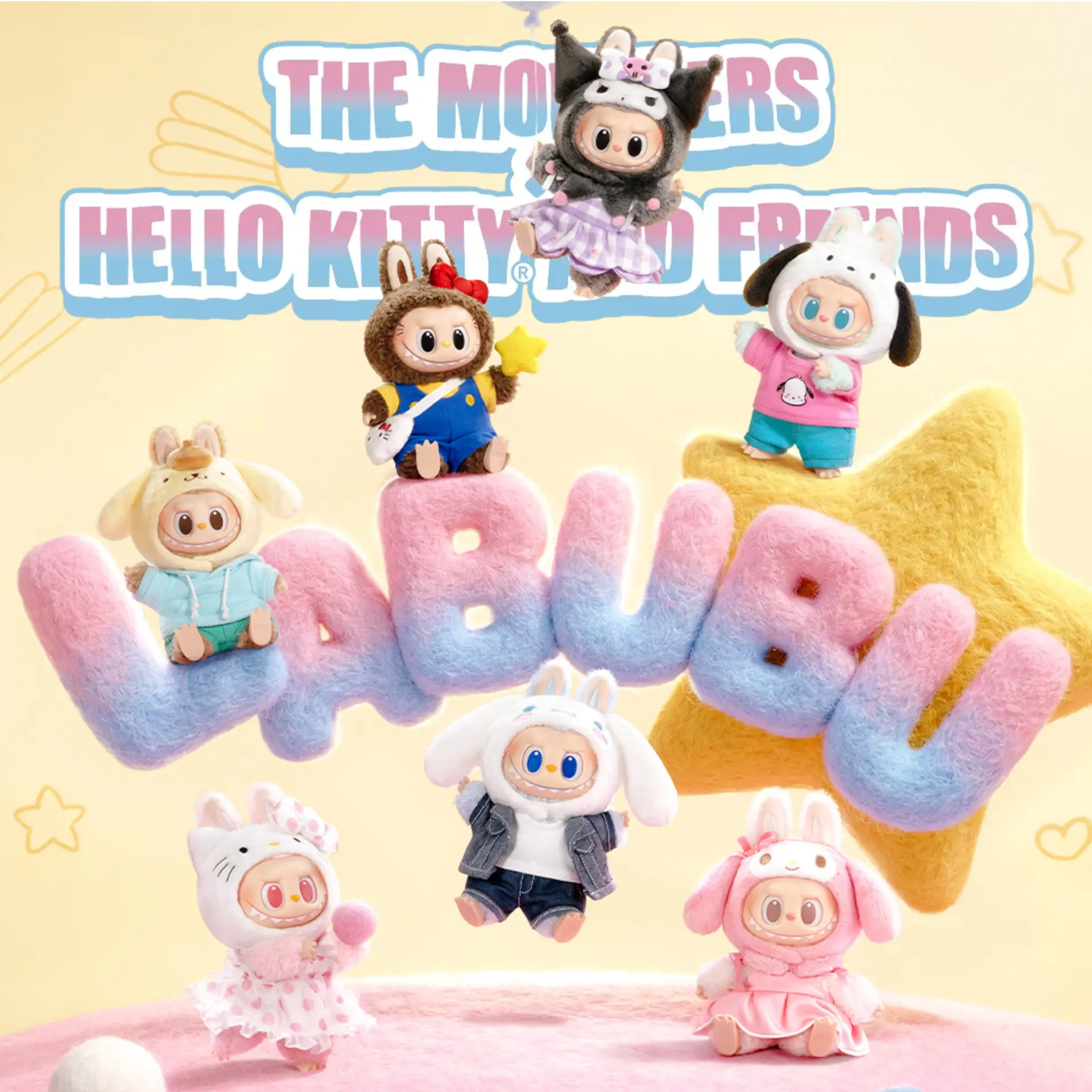 POPMART The Monsters x Hello Kitty and Friends Blind Box - TikTok Shop