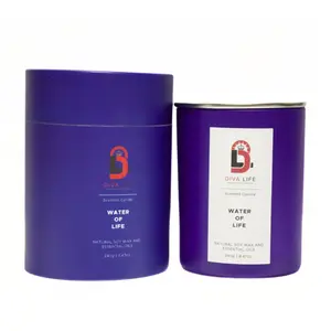Diva Life Water of Life 240g Soy Wax Wood Wick Multilayer Scented Handmade Smokeless Candle